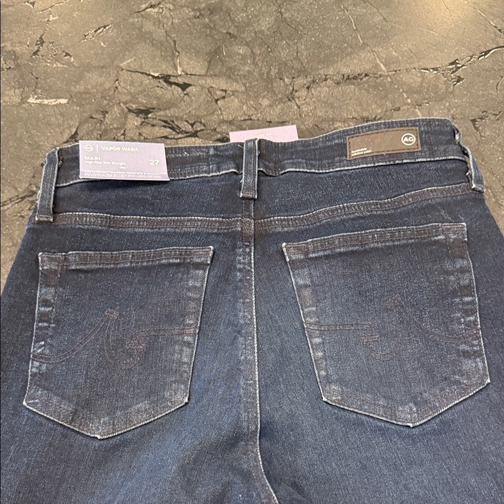 AG Adriano Goldschmied Dark Blue Denim - Picture 3 of 3
